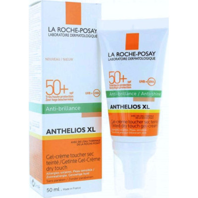 LRP ANTHELIOS XL TINTED DRY TOUCH GEL-CREAM ANTI-SHINE SPF50 50ML